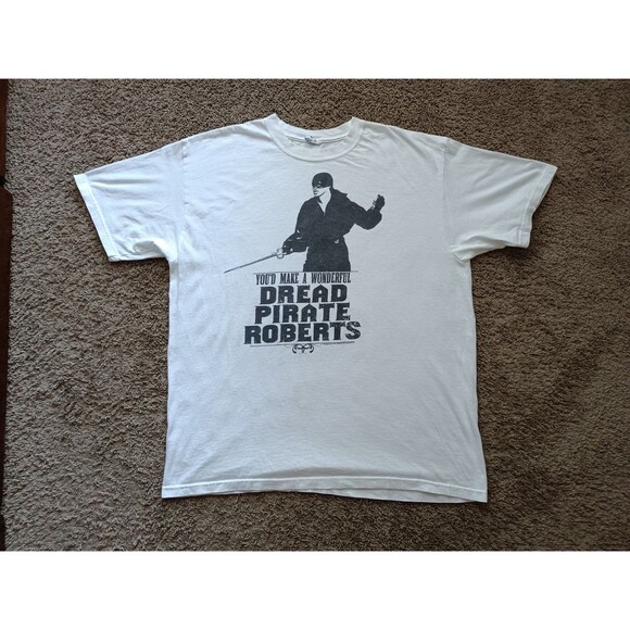 Vintage The Princess Bride T-Shirt Men's XL White Short Sleeve - Picture 1 of 7